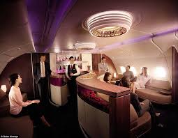 Qatar Airways A380 Lounge Business Class Airline Reviews Qatar Airways