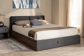 Copeland furniture catalina bed with headboard from $2,964.00. Latitude Run Ahren Queen Low Profile Storage Platform Bed Wayfair