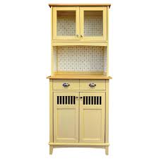 light oak country kitchen hutch aptdeco