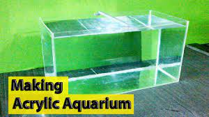 The size of the plexiglass sheet depends on the size of the box being created. Making An Acrylic Aquarium Complete Guide Diy Youtube