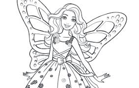 Funny barbie coloring page for kids. Downloads Play Barbie