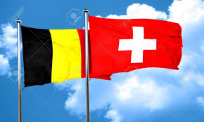 Groen (de kleur van de natuur, als symbool. De Vlag Van Belgie Met Zwitserland Vlag 3d Rendering Royalty Vrije Foto Plaatjes Beelden En Stock Fotografie Image 58661477