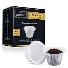 Disposable Coffee Filters 360 Counts Coffee Filter Paper For Keurig Brewers Single Serve Sale Coffee Accessories Shop Buymorecoffee Com In 2020 Coffee Filter Paper Coffee Filters K Cup Filter