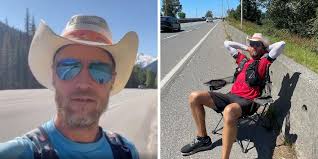 Alberta Man Finished The Fastest Run Across Canada & Did It Wearing A  Cowboy Hat (PHOTOS)