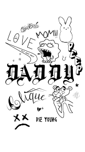 Icons For Whatever In 2020 Lil Peep Tattoos Doodle Tattoo Lil Peep Beamerboy