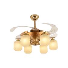 Indoor chrome downrod mount retractable ceiling fan with light kit remote control dimmable. Oriental Style Contemporary Lighting Indoor Decorative Remote Control Abs Blades Fancy Ceiling Fan With Led Chandelier Light Buy Electric Motor Fancy Modern 110v 220v Bladeless Ceiling Fan With Light Pendant Ceiling Fan