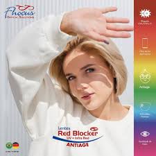 As lentes Red Blocker UV+Infra Red não é somente um antirreflexo, mas um  tratamento anti-idade! A tecnologia Ted Blocker Antiage garante uma  proteção na mesma intensidade que um protetor solar fator 50