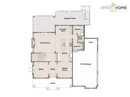 Discover The Floor Plan For Hgtv Smart Home 2020 Floor Plans Hgtv Dream Homes House Floor Plans