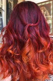 Sunset Hair Sunset Hair Hair Styles Fire Hair