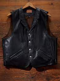 Americana Ranger 280 Mens Leather Vest Leather Waistcoat Mens Leather Waistcoat