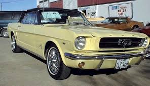 Image result for Phoenician Yellow 1965 Mustang