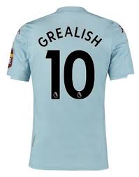 €* 10 eyl 1995, birmingham, ingiltere. 2019 2020 Aston Villa Jack Grealish 10 Away Football Shirt Team Soccer Jerseys