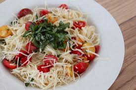 .try these angel hair pasta recipes at home. Capellini Alla Checca Leslie Sarna
