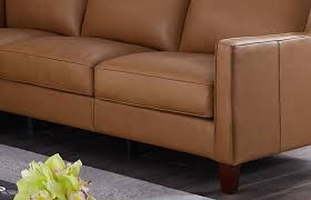 Stop by our furniture showroom in the san francisco bay area to find the perfect one for you today. Cognac Top Grain Leather Sectional San Francisco Hydeline Modern San Francisco 6571sect2563