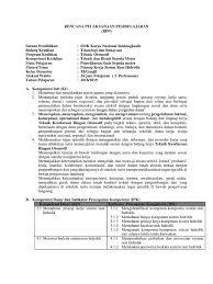 Hadir rpp 1 lembar revisi 2020 / daring. Rpp Pemeliharaan Chasis Tbsm Kelas Xi