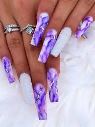 The best artificial nails show attention to detail and design. 50 Baddie Nails Acrylic Designs Ideas In 2021 Purple Nails Long Acrylic Nail Designs Purple Nail Designs