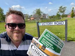 My daily 10k done in Preston Rural North today. So many people stopping to  say how glad that Lib Dem Cllr Dan Guise was elected. Two years ago, dodgy  tactical voting sites,