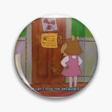This Sign Can T Stop Me Because I Can T Read Pin By Madisonmnyc Redbubble