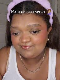 Makeup Challenge Without a Mirror: Stunning Transformation