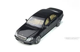 The quality of the model is at a high level. Mercedes Benz S Class W220 S65 Amg Obsidian Black 1 18 Ot846 Otto Mobile Diecast Model Car Scale Model For Sale