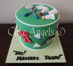 Badminton Cake Gateau Rigolo Le Kid