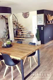 Table A Manger Bois Et Metal Table A Manger Bois Et Metal Table A Manger En Bois Salle A Manger Bois