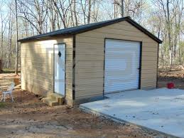 Backyard garage is the one stop shop for building your dream car. Backyard Storage Garage Vertical Roof 20w X 21l X 7 Metal Garage