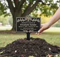 Memorial Plaque for Garden - Etsy