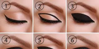 Draw whiskers using black or brown colored makeup if you have light skin. How To Draw Thick Cat Eyeliner