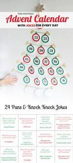 Free Printable Advent Calendar With Jokes For Every Day Modern Parents Messy Kids Advent Calendars For Kids Printable Advent Calendar Advent Calendar Activities