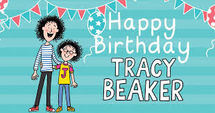 She is 9years old & can read the book with ease, shes not top reading group at this book is the first book in the tracy beaker series and it is really funny. Puffin Books My Mum Tracy Beaker First Illustration Facebook