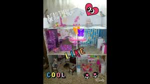 بيت باربي من الكرتون من صنعي Dollhouse Youtube