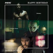 But it's only good on your actual birthday in 2009. Gsc Happy Birthday Jared Leto Marvel S Morbius Coming Facebook