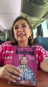 ¡Les presento este nuevo libro: Xingona! 😁😁 📕📕 #MxSinMiedo #XóchitlGálvez #Xingona #Motivación