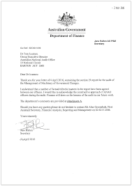 A cover letter is all about making a great first impression, and giving your job application the best chance of making progress. Machinery Of Government Changes Australian National Audit Office