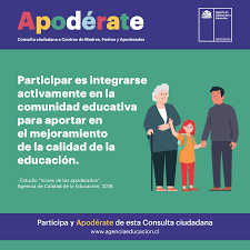 Equipo interno de apoyo al plan de participación ciudadana. Apoderate Consulta Ciudadana Busca Conocer La Experiencia De Centros De Padres En Pandemia Slep Huasco