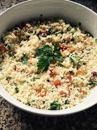 When the quinoa is just about cool stir through all of the remaining ingredients with plenty of seasoning. Everyday Heeley A Trio Of Salads Mary Berry S Jewelled Couscous