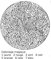 Coloriage Fleurs A Imprimer Coloriage Magique Coloriage Coloriage Numerote