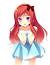 Anime Child Red Hair Boy