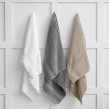A standard bath towel for drying off after a towels can add the warm, finishing touch to a bathroom, so consider selecting a stack in a fun accent color or pattern. Charisma 100 Hygrocotton 2 Piece Bath Towel Set