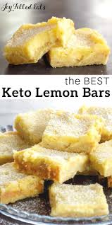 Keto Lemon Squares Low Carb Gluten Free Grain Free Sugar Free Thm S This Easy Lemon Lemon Squares Recipe Low Carb Recipes Dessert Keto Dessert Recipes