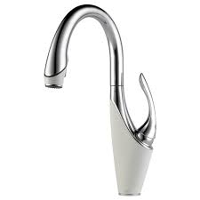 The best luxury kitchen faucets are generally shiny and made to enhance the kitchen look and appearance. Brizo 63055lf Pcmw Single Handle Pull Down Kitchen Faucet 63055lf Pcmw Snyder Diamond Kitchen Bath