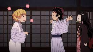 Nezuko y zenitsu