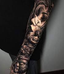 Gospire 6 pcs stretchy nylon fake temporary tattoo sleeves body art arm stockings slip accessories halloween tattoo soft for men women. Mesmerizing Forearm Sleeve Tattoo For Both Men And Women Body Tattoo Art