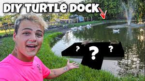 Building a homemade floating fish feeder for my pond!!! Building My Backyard Diy Turtle Dock Did It Work Youtube
