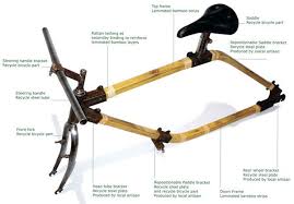 Designer Paulus Maringka Sustainable Bike Designs The Greencycle Bamboo Bike Aims To Minimize Labor And Production Costs Bamboo Bicycle Wood Bike Bicycle Diy