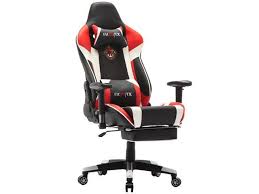 Free shipping free shipping free shipping. Ficmax Massage Gaming Chair High Back Gaming Office Chair Recliner Computer Chair For Gaming Ergonomic Racing Style E Sports Chair Height Adjustable Gaming Desk Chair With Lumbar Support And Footrest Newegg Com