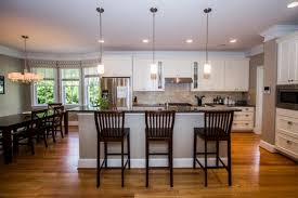 These raised bar tops add an element of distinction to any kitchen while at the same time extending the usable surface area of the kitchen via our with just two supports we have successfully mounted many large glass raised bars that are over 129″ long. Home Living Blog Kitchen Island With Raised Bar