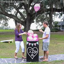 Our Balloon Release Baby Gender Reveal It S A The Thinking Closet