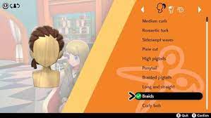 Pokemon Sword Shield All Hairstyles In The Game